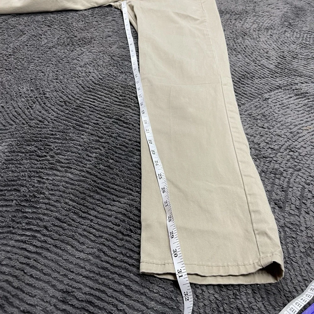 Levi's 514 Men's 28x31 Slim Fit Khaki Beige Jeans Water Less Cotton Denim